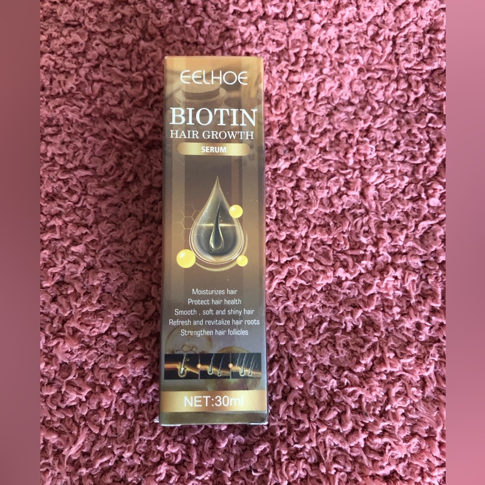 EELHOE Biotin Hair Growth Serum – Pink